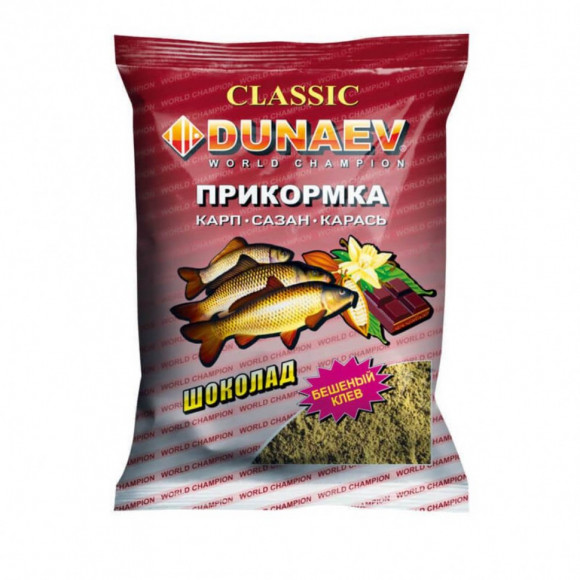 Прикорм Dunaev Classic Карп Шоколад 900г