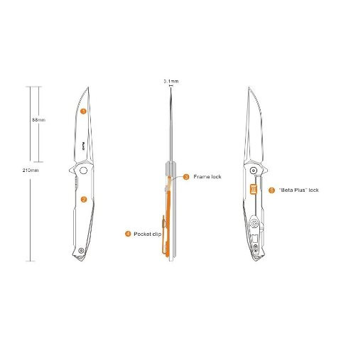 Нож складной Ruike P108 Нож складной Ruike P108