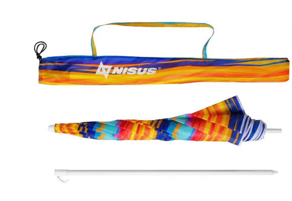 Зонт пляжный Nisus прямой d 1.8м N-180-SO Зонт пляжный Nisus прямой d 1.8м N-180-SO