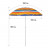 Зонт пляжный Nisus прямой d 1.8м N-180-SO
