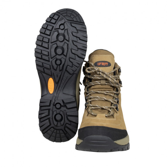 Ботинки треккинговые IFRIT Rival демисезонные, натуральная кожа, хаки Ботинки треккинговые IFRIT Rival демисезонные, натуральная кожа, хаки