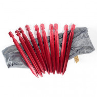 Набор алюминиевых колышков Tramp TRA-065, 18 см, 10шт Набор алюминиевых колышков Tramp TRA-065, 18 см, 10шт