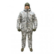 Костюм зимний Тайгер Егерь -45'С  ткань мембрана Алова цвет Борей белый Костюм зимний Тайгер Егерь -45'С  ткань мембрана Алова цвет Борей белый