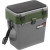 Ящик рыбака зимн Helios серый / хаки HS-IB-19-GH