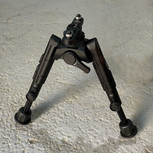 Сошки регулируемые Leapers UTG TL-BPМ02 на Weaver, вращающиеся, 14.2-17.8 см.