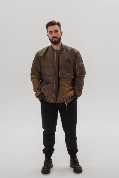 Куртка-бомбер Remington Patchwork UM1143-980 Куртка-бомбер Remington Patchwork UM1143-980