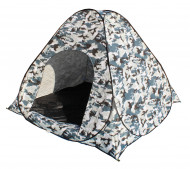 Палатка зимняя CONDOR утепленная автомат с дном 2,0х2,0х1,7м цвет КМФ белый