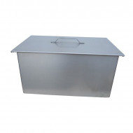 Коптильня двухъярусная с поддоном 450х240х280мм К-001, сталь 1,5 мм Коптильня двухъярусная с поддоном 450х240х280мм К-001, сталь 1,5 мм