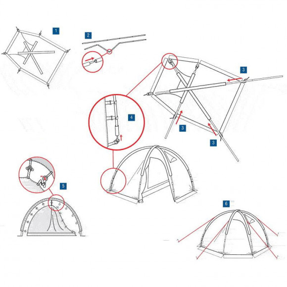 Кемпинговая палатка Tramp BELL 3 V2 (TRT-80) Кемпинговая палатка Tramp BELL 3 V2 (TRT-80)
