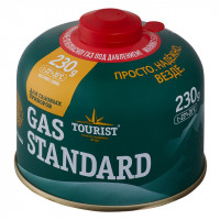 Газовый баллон TOURIST GAS STANDARD резьбовой TBR-230