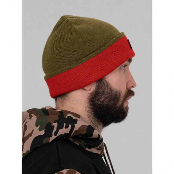 Шапка двухсторонняя Remington Тight Knit Brown / Red RM1544-906 