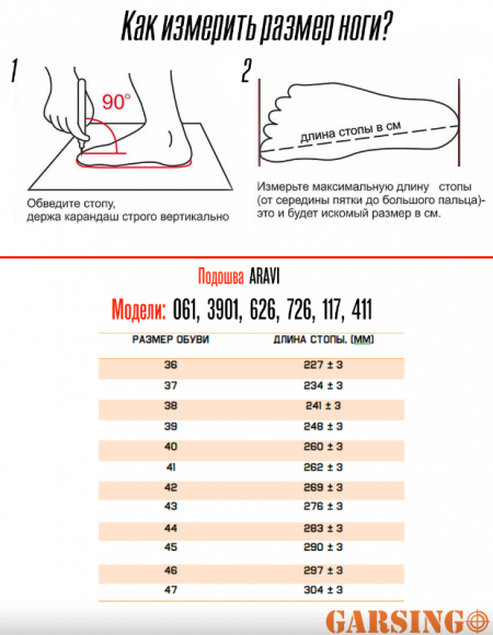 Ботинки с высокими берцами Garsing AIR 117 П Ботинки с высокими берцами Garsing AIR 117 П