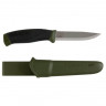 Нож универсальный Mora Companion MG углеродистая сталь цвет хаки