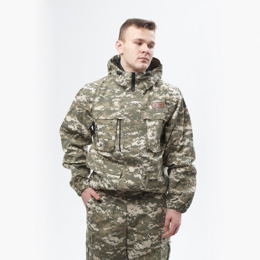 Костюм-трансформер БК Хищник ткань Смесовая Рип-стоп цвет Серый КМФ