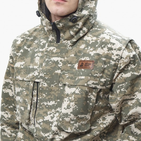 Костюм-трансформер БК Хищник ткань Смесовая Рип-стоп цвет Серый КМФ