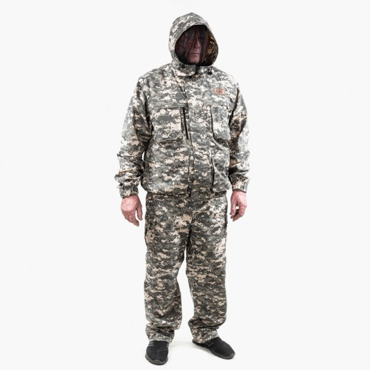 Костюм-трансформер БК Хищник ткань Смесовая Рип-стоп цвет Серый КМФ