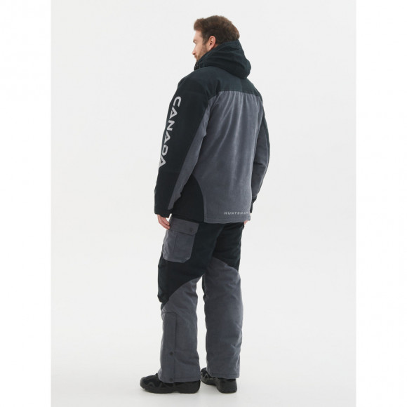 Костюм зимний Huntsman Канада ткань Финляндия цвет Серый/Черный