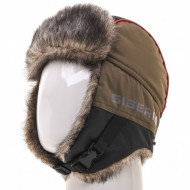 Шапка-ушанка Huntsman Siberia ткань Breathable цвет Хаки/Черный Шапка-ушанка Huntsman Siberia ткань Breathable цвет Хаки/Черный