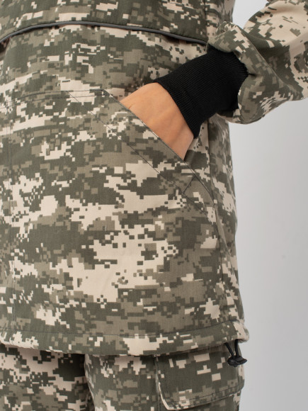 Костюм Huntsman Антигнус-Люкс женский с ловушками и пыльниками ткань Смесовая цвет 128/2 (св. пиксель) Костюм Huntsman Антигнус-Люкс женский с ловушками и пыльниками ткань Смесовая цвет 128/2 (св. пиксель)