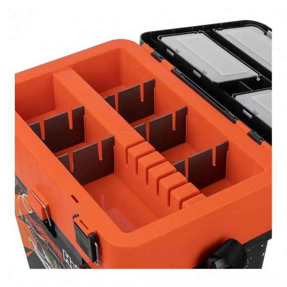 Ящик рыбака зимний Helios PIKE оранжевый Ящик рыбака зимний Helios PIKE оранжевый