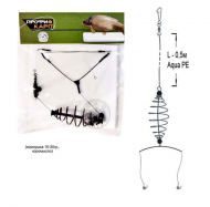 Снасть карповая  ТриКита (2К25-КМ-2кр.4) корм. пружин. 25гр, коромысло, 2кр.№4 Снасть карповая  ТриКита (2К25-КМ-2кр.4) корм. пружин. 25гр, коромысло, 2кр.№4