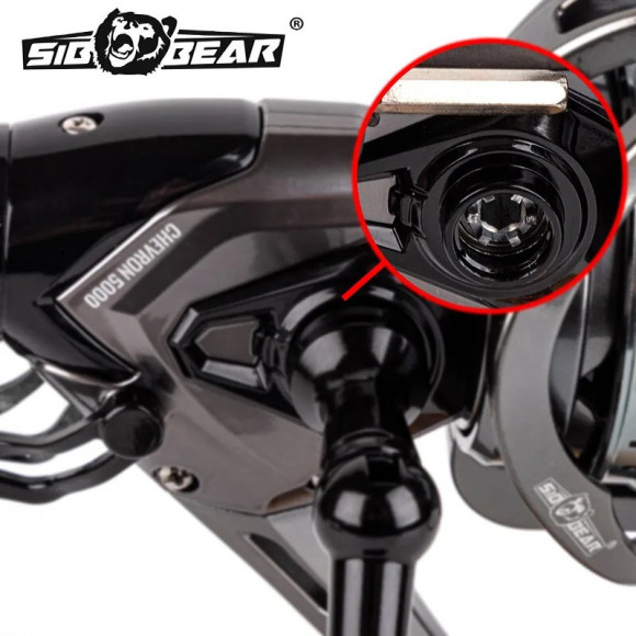 Катушка карповая SibBear Chevron с байтранером