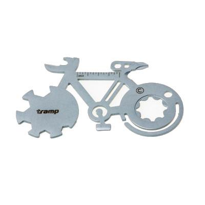 Карта-мультитул Tramp Bicycle, сталь (TRA-230)