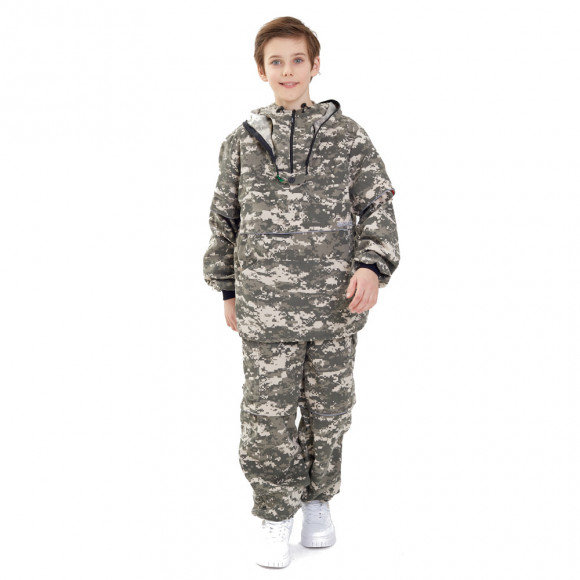 Костюм детский Huntsman Антигнус-Люкс ткань Смесовая (Сорочка) цвет 128/2 (светлый пиксель)