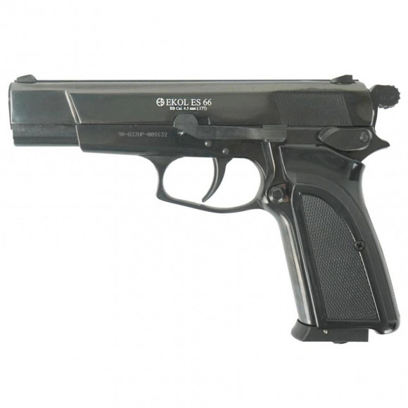 Пневматический пистолет Ekol ES 66С Black (металл) к.4.5мм 3 Дж