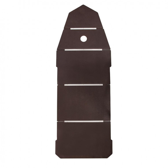 Лодка надувная гребная под мотор Тонар Капитан Т310 (киль+пол) цвет Серый