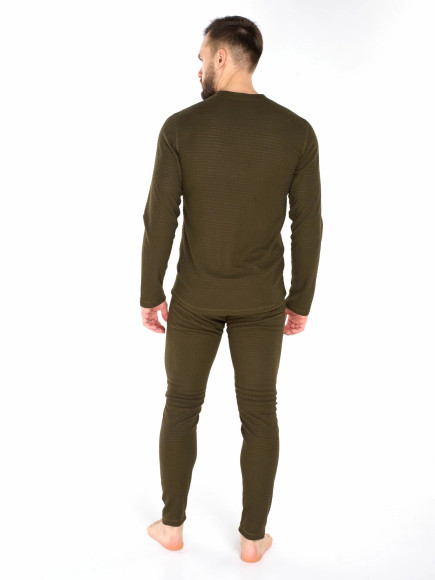 Комплект термобелья Русская охота RipStop Fleece хаки Комплект термобелья Русская охота RipStop Fleece хаки
