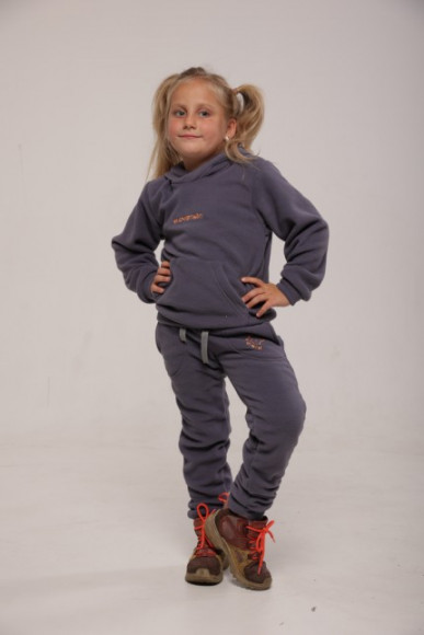 Костюм БК "Хочу в тайгу" детский флисовый цвет Серый Костюм БК "Хочу в тайгу" детский флисовый цвет Серый