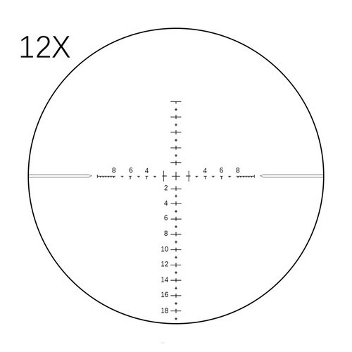 Прицел оптический Veber Black Russian 3-12x42 SF FFP RG Прицел оптический Veber Black Russian 3-12x42 SF FFP RG
