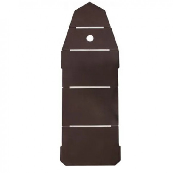 Лодка надувная гребная под мотор Тонар Капитан Т330 (киль+пол) цвет Зеленый