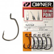 Крючок Owner Rig'N Hook 5137, все размеры Крючок Owner Rig'N Hook 5137, все размеры