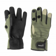 Перчатки Helios FISHER рыбацкие из неопрена цвет хаки