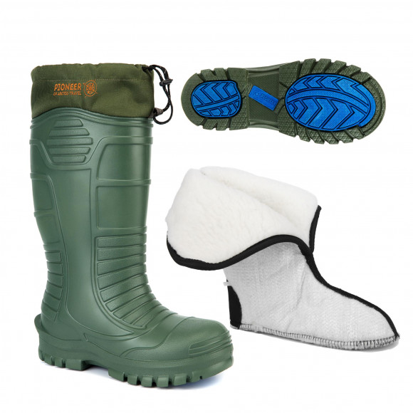 Сапоги Pioneer -60'C ЭВА-ТЭП  цвет олива