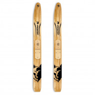 Лыжи дерево-пластик Охотник 185см х 15см с накладками Лыжи дерево-пластик Охотник 185см х 15см с накладками