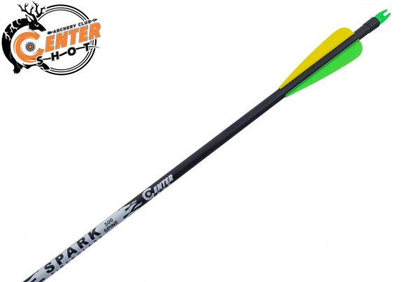 Стрела лучная 30" Centershot Spark 500  фибергласс Стрела лучная 30" Centershot Spark 500  фибергласс