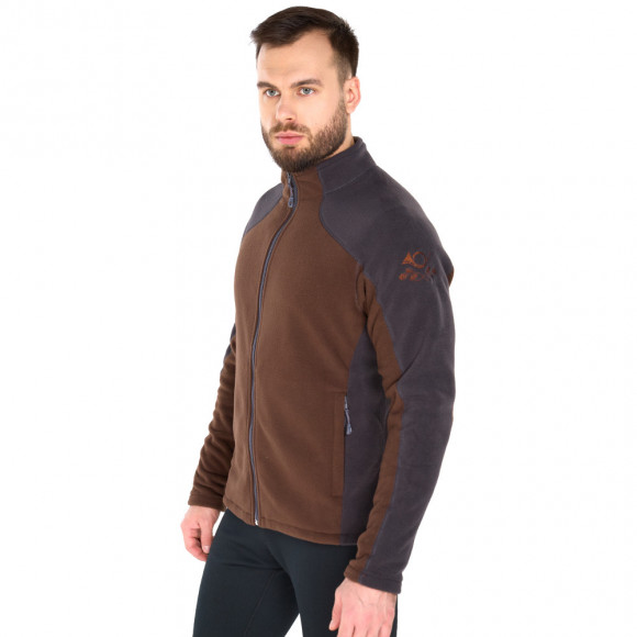 Куртка Русская охота Беркут (флис/коричневая)