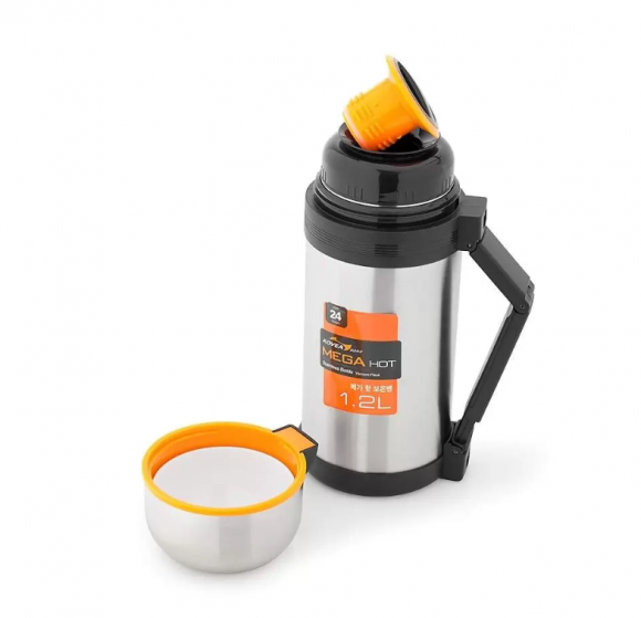 Термос с широким горлом KDW-MH1200 Mega hot 1.2L Термос с широким горлом KDW-MH1200 Mega hot 1.2L