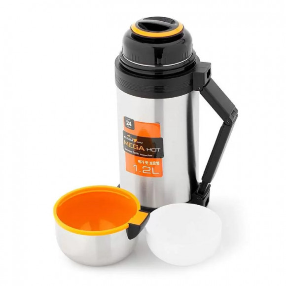 Термос с широким горлом KDW-MH1200 Mega hot 1.2L