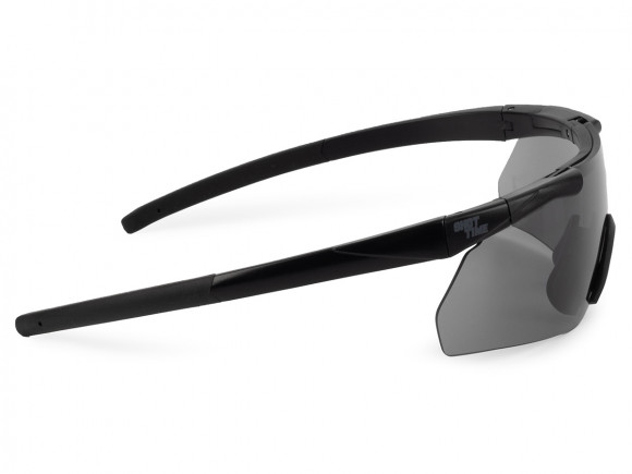 Очки стрелковые ShotTime Caracal GST-035-BLK-G линза серая