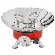 Плита настольная газовая Следопыт GR-201 ветрозащитная Плита настольная газовая Следопыт GR-201 ветрозащитная