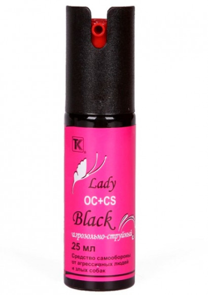 Баллон аэрозольный Леди Black 25мл Баллон аэрозольный Леди Black 25мл