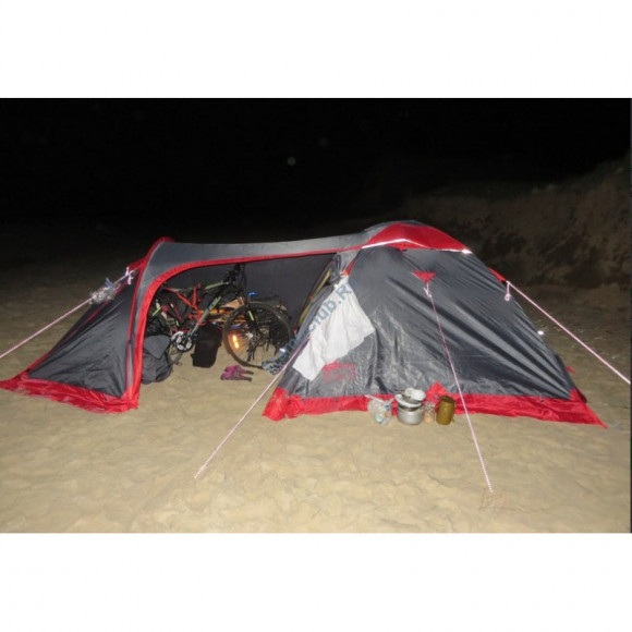 Палатка TRAMP Cave 3 (V2) TRT-21 цвет серый