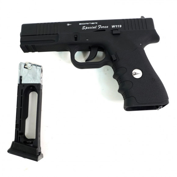 Пневматический пистолет BORNER W119 (Glock 17) Пневматический пистолет BORNER W119 (Glock 17)