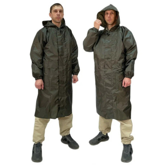 Плащ Русская охота ВВЗ хаки (PU4000) Плащ Русская охота ВВЗ хаки (PU4000)
