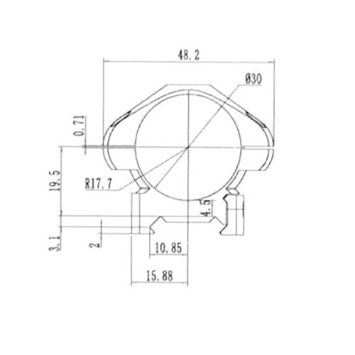 Кольца Nikko Stirling Diamond 30 мм Weaver сталь Кольца Nikko Stirling Diamond 30 мм Weaver сталь