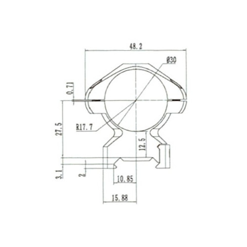 Кольца Nikko Stirling Diamond 30 мм Weaver сталь Кольца Nikko Stirling Diamond 30 мм Weaver сталь